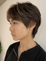 リリット(ReLit)&nbsp;センターパートツーブロックアップバングサーフカールマッシュ