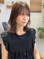 ロア(LOA) ミディアムレイヤー顔周り