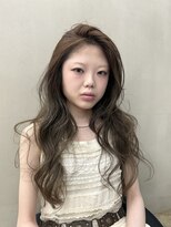 ハロ(HALO) ブリーチカラーグレージュロング