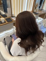 アヴァンス 広島本通店(AVANCE.)&nbsp;着物ヘア/大人ガーリー/ダークアッシュ/似合わせカット/広島