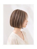 スパークル センター南(Sparkle)&nbsp;ボブ　×　ハイライト