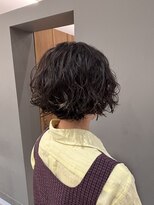 ハレケメリディッシュ(HAREKE meridish)&nbsp;ショートボブ×パーマ