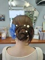 Hairmake&Bridal グレイス 夏祭り浴衣ヘアセット*カチモリ