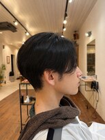 ボンテ(bonte)&nbsp;センターパート、メンズショート
