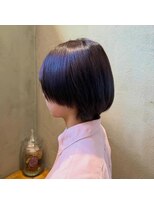 ポルム パプリカ(polum paprika)&nbsp;小顔カット抜け感ナチュラルボブ切りっぱなしミニボブ