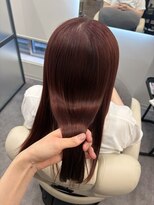 ソア(soa.) ブリーチなしカシスカラー