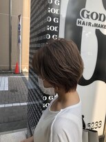 ゴッド ヘアーアンドメイク 高崎西口店(GOD Hair & Make) ミニボブ
