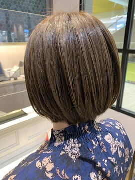 カシータフロル ららぽーと愛知東郷店(Casita flor) 【casita flor】アッシュベージュグラデーションボブ