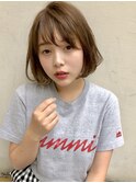 甘辛ボブフォギーベージュ