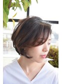 大人ショートボブ