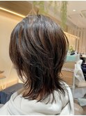 かっこ可愛いウルフヘア