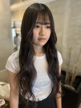 ルフレバイレミー 新宿店(Reflet by remmy) イヤリングカラー#ディープブルー