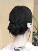 浴衣ヘアアレンジ