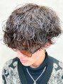 ダズルヘアーエイチ(DAZZLE hair H)&nbsp;人気No.1のマッシュ×波巻きパーマ［メンズパーマ］