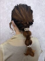 ラビス(Lovis)&nbsp;ハッシュカット/フルバング/似合わせカット/レッドブラウン