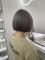 ガガ 心斎橋(GAGA)&nbsp;イメチェン◎ペールベージュ大人ガーリーハッシュカット