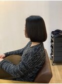 お客様髪質改善データ981（ミディアムボブ）