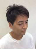 ツーブロックショート