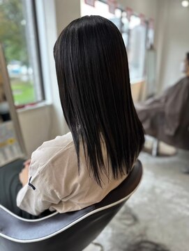 ソイクフ 高田馬場店(SOY-KUFU) 大人可愛い20代30代40代◎美髪切りっぱなしロングヘア