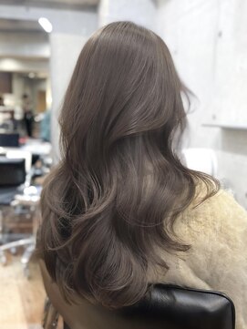 サイン 表参道(SIGN) 切りっぱなしボブショートカットショートボブベージュカラー