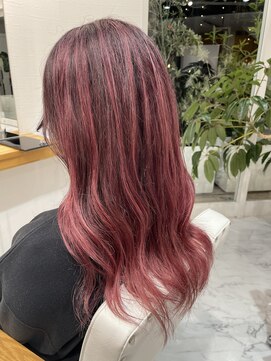 アントワープヘアー(Antwerp hair) ピンクバレイヤージュ