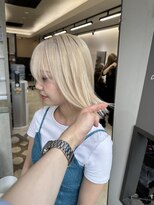 ジルバイジゼル(JILL by GiseL)&nbsp;K_ミルクティーベージュダブルカラーインナーカラーケアブリーチ