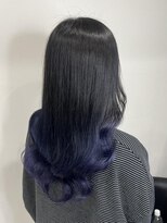 ヘアーデザイン ジェルム(Hair Design germe)&nbsp;パープルブラックグラデ / YUDU