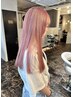 カット＋透明感ブリーチカラー＋スタンダードトリートメント