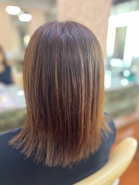 アークスヘアー 髪質改善トリートメント★ミディアムブラウン20代30代