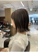切りっぱなしボブ