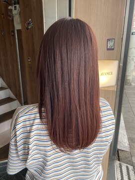 アヴァンス 天王寺店(AVANCE.) 髪質改善カラー×チェリーブラウン