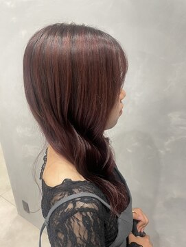 ナンバー 大分中央町店(N°) 【ERIKA】@ek07__number ☆ブリーチなし暖色カラー☆