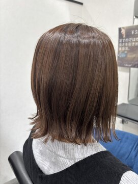 セカンド(Second) Second   ×　外ハネスタイル