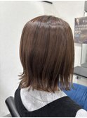 Second   × 外ハネスタイル