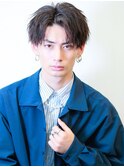 センターパートツイストスパイラル
