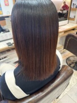 アース 鹿児島天文館店(HAIR&MAKE EARTH) 誰でもツヤ髪!髪質改善ストレート