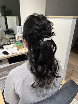 ゼストソエル(ZEST soell) ハーフアップ/アレンジ/ヘアセット/立川