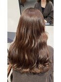 ブラウンカラー・ロングヘア