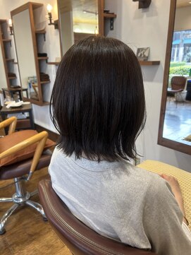 アソビ(asobi) 【asobi】外ハネ×ブラウンカラー