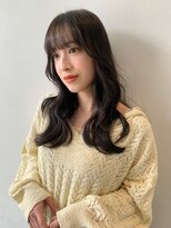 スイ(suii.)&nbsp;マロンブラウン×ウェーブヘア