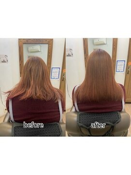 アミエ(ami e) シルキーコース・髪質改善・縮毛矯正・白髪染め・白髪ぼかし