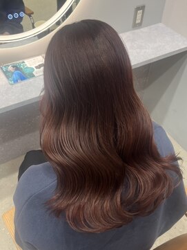 アンジェリカ 布施セントラルビル店(ANGELICA) 【RENA】ふわ巻きレッドカラー