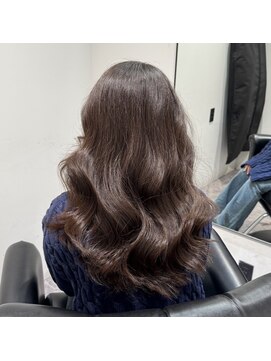 ジエクト 本店(The Ect) 韓国風巻き/マロンベージュ/ダークカラー