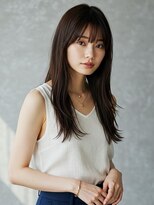 オレンジ 十三店(ORANGE)&nbsp;大人レイヤー/艶感カラー/透明感カラー/ナチュラルストレート