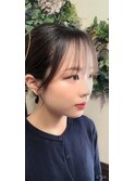 【横田】大人ブラウンメイク