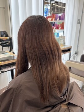 ウイ バイ ファースト 北四番丁店(u'i by first) くびれミディアムレイヤースタイル