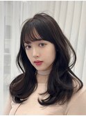 韓国ヘア/韓国スタイル/縮毛矯正/髪質改善/レイヤーカット