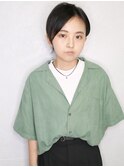 ショート＆ボブ専門サロン【BIRTH】サイドパートショート