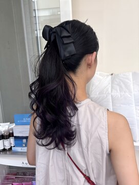 アライブ ハラジュク(ALIVE harajuku) 【ALIVE 夕貴】結んで可愛いグラデーションカラー