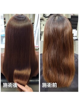 髪質改善専門店からの独立出店！経験の長いオーナーの圧倒的技術で今までにない艶感をご堪能下さい◎